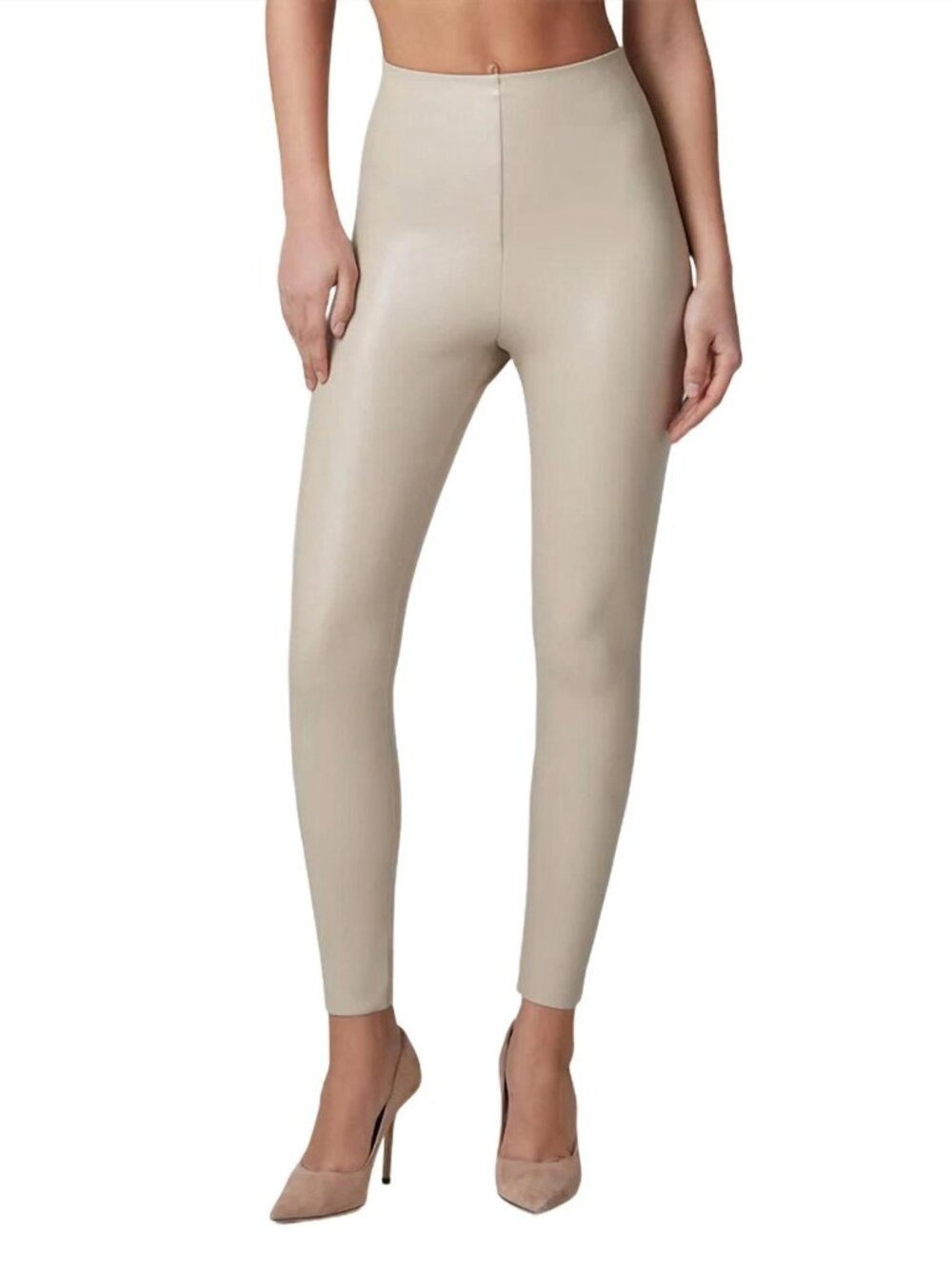 Commando Faux Leather Legging Sand (beige)  Large EPC